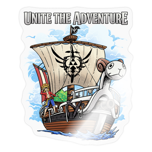 Unite The Adventure - Sticker - transparent glossy