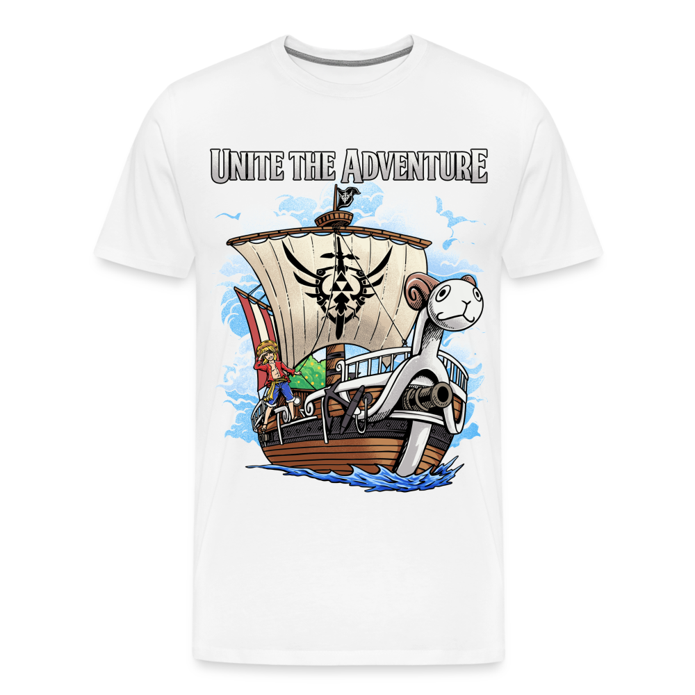 Unite The Adventure - Men's Premium T-Shirt - white