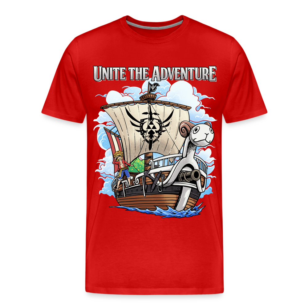 Unite The Adventure - Men's Premium T-Shirt - red