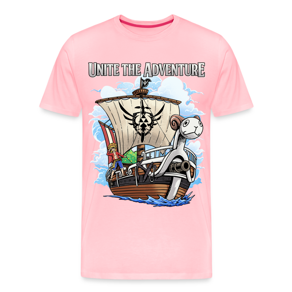 Unite The Adventure - Men's Premium T-Shirt - pink