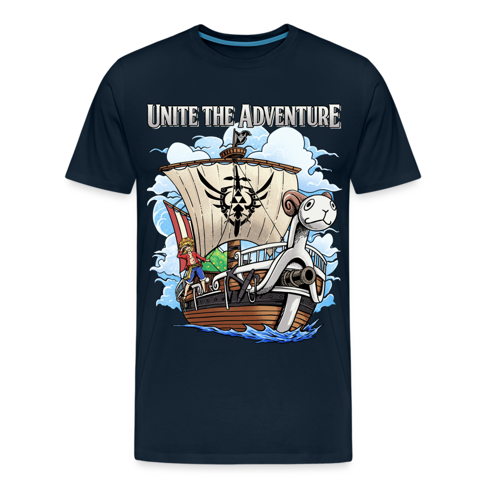 Unite The Adventure - Men's Premium T-Shirt - deep navy