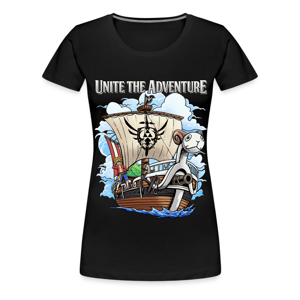 Unite The Adventure - Women’s Premium T-Shirt - black