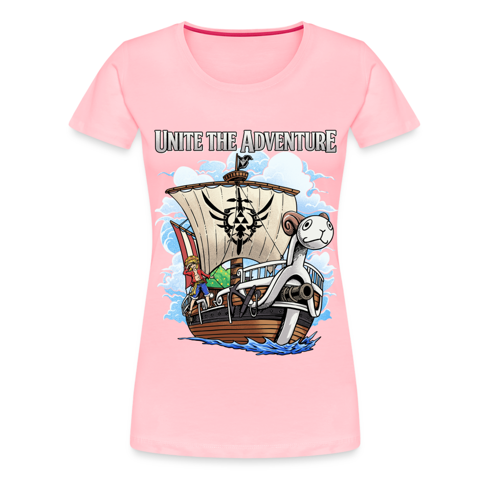 Unite The Adventure - Women’s Premium T-Shirt - pink