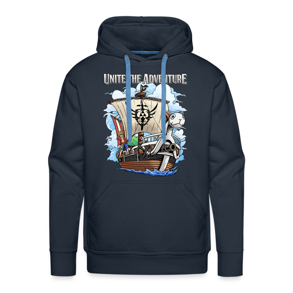 Unite The Adventure - Men’s Premium Hoodie - navy