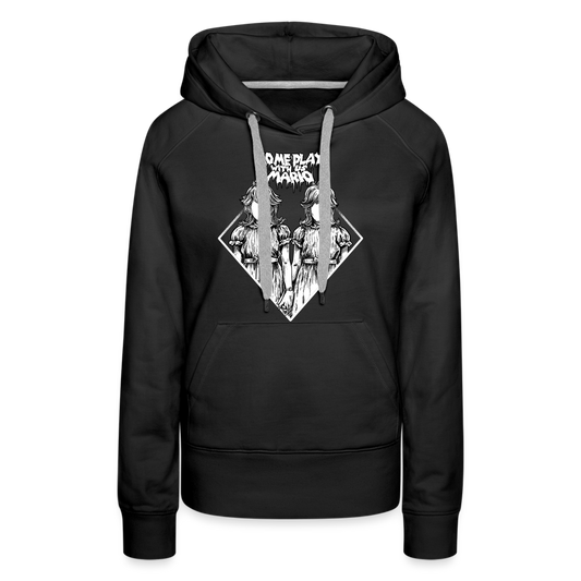 Come Play With Us - Women’s Premium Hoodie - black