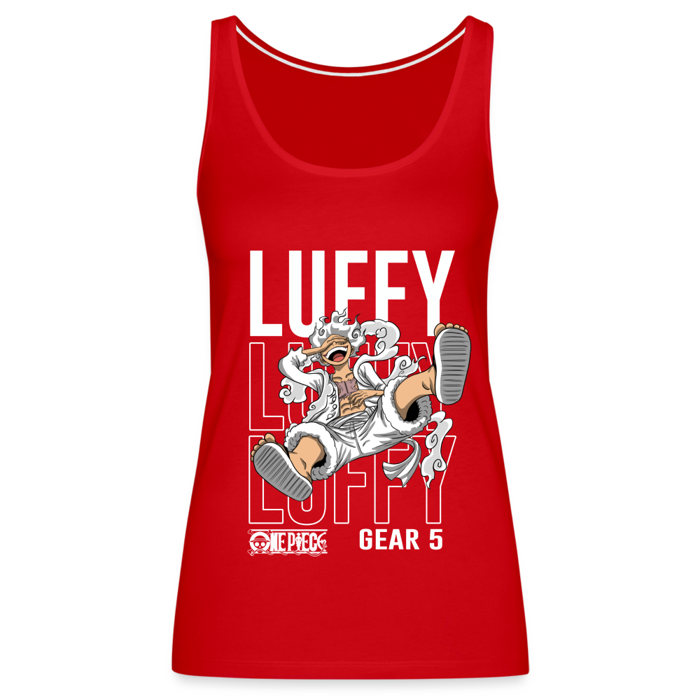 Luffy Luffy Luffy G5 - Women’s Premium Tank Top - red