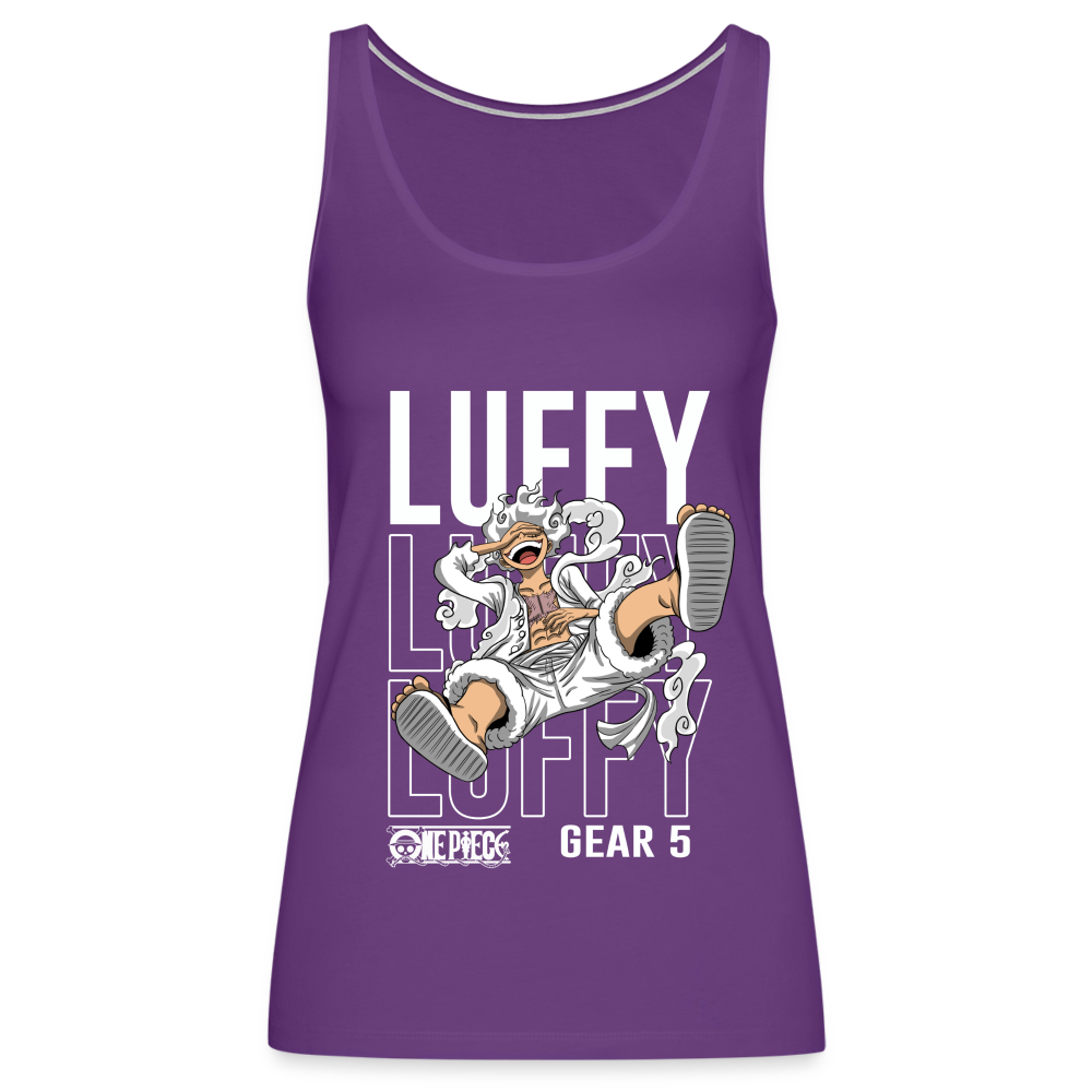 Luffy Luffy Luffy G5 - Women’s Premium Tank Top - purple