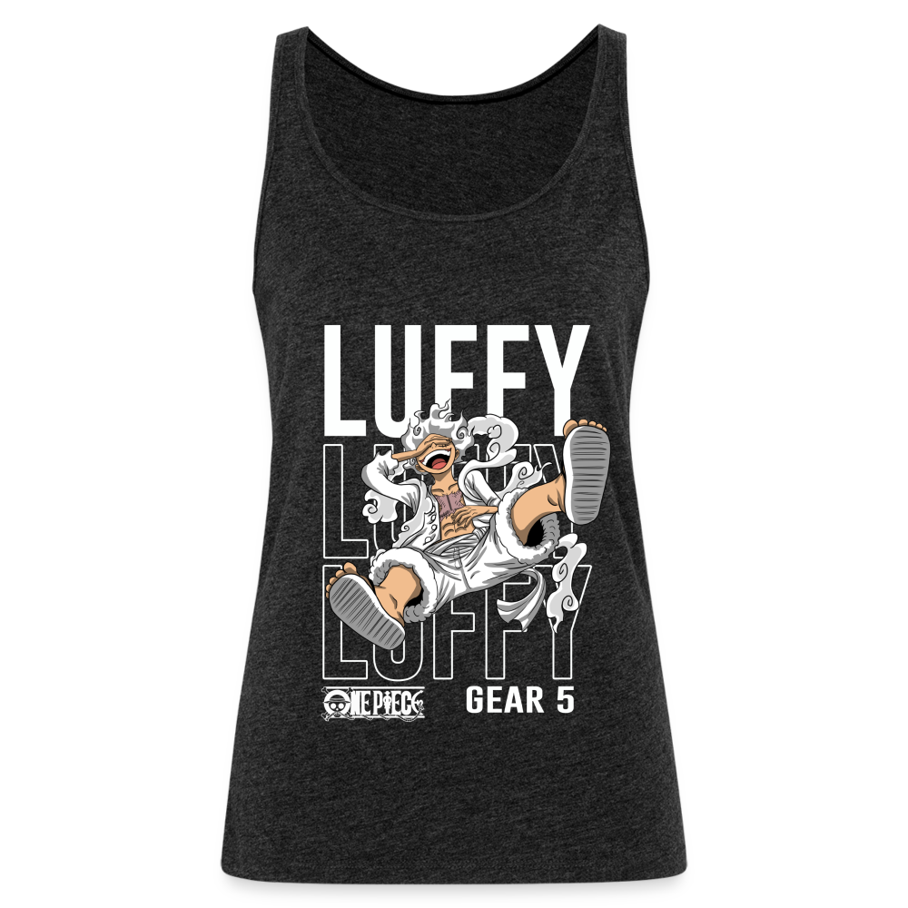 Luffy Luffy Luffy G5 - Women’s Premium Tank Top - charcoal grey