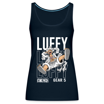Luffy Luffy Luffy G5 - Women’s Premium Tank Top - deep navy
