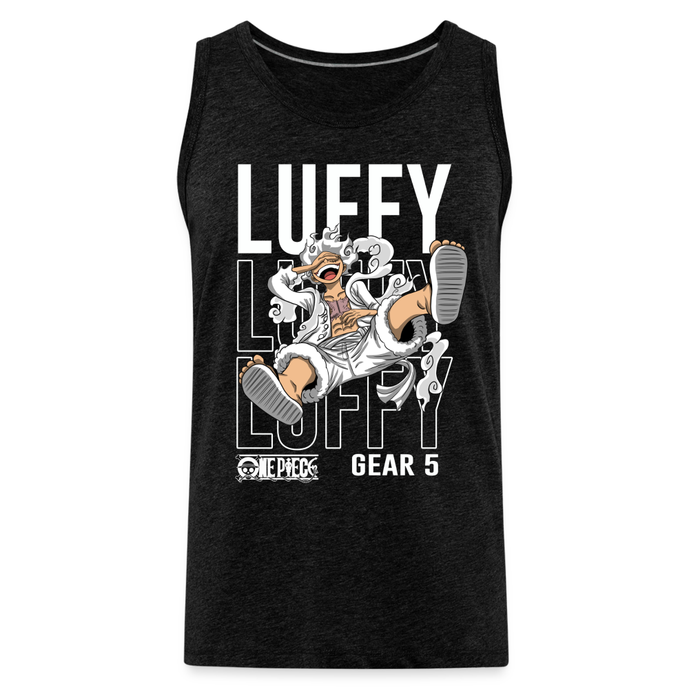 Luffy Luffy Luffy G5 - Men’s Premium Tank - charcoal grey