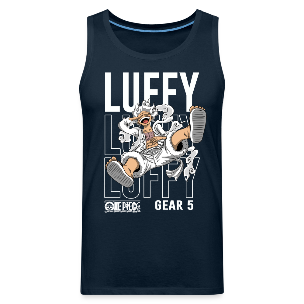 Luffy Luffy Luffy G5 - Men’s Premium Tank - deep navy