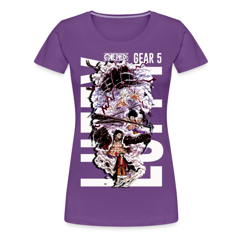 Gearshift - Women’s Premium T-Shirt - purple