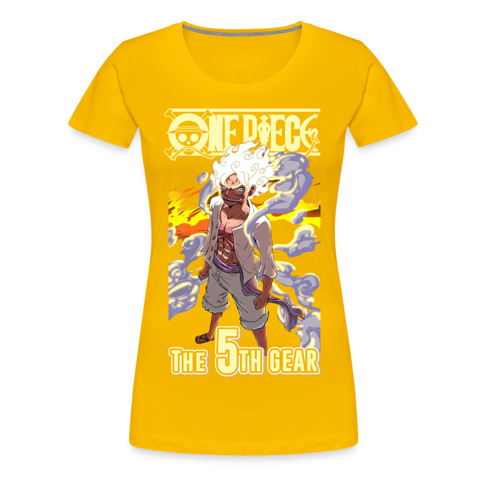 Sun God - Women’s Premium T-Shirt - sun yellow