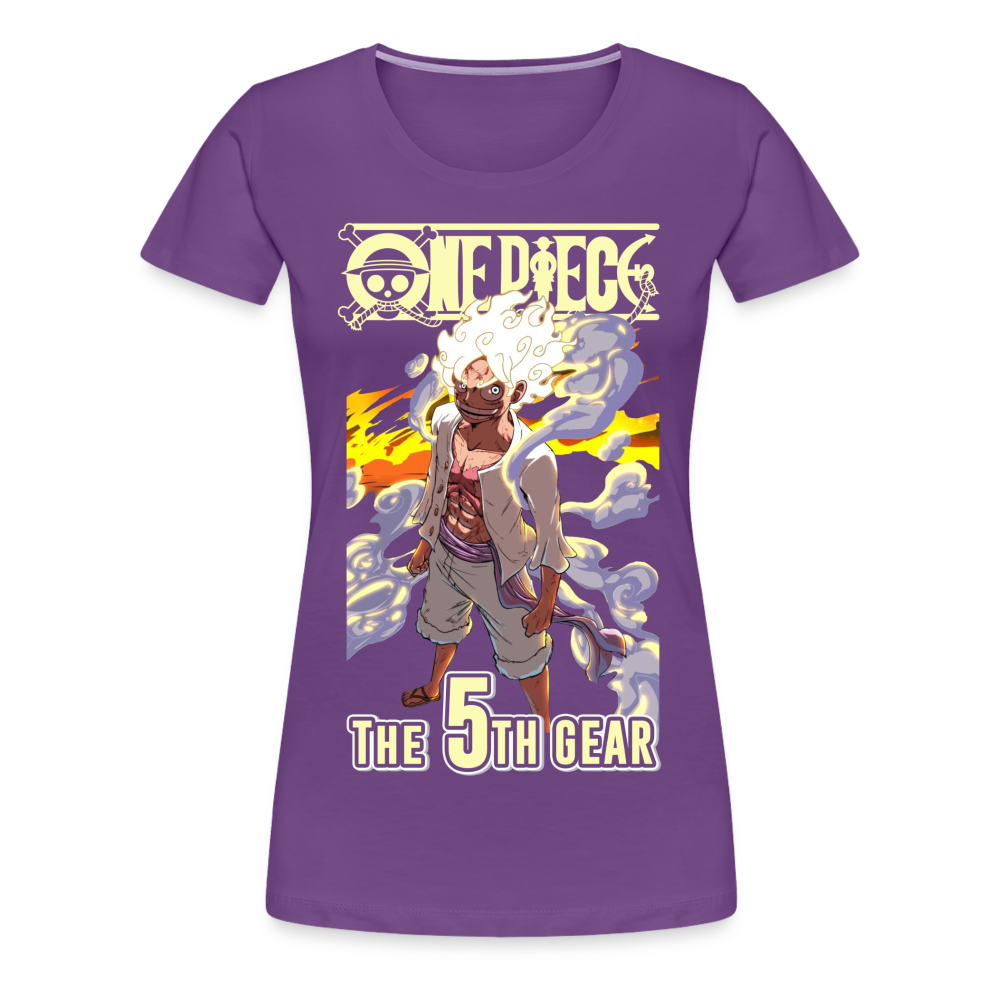 Sun God - Women’s Premium T-Shirt - purple