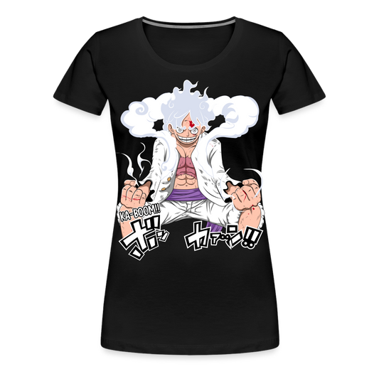 Luffy Ka-BOOM - Women’s Premium T-Shirt - black