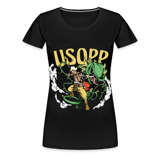God Usopp - Women’s Premium T-Shirt - black