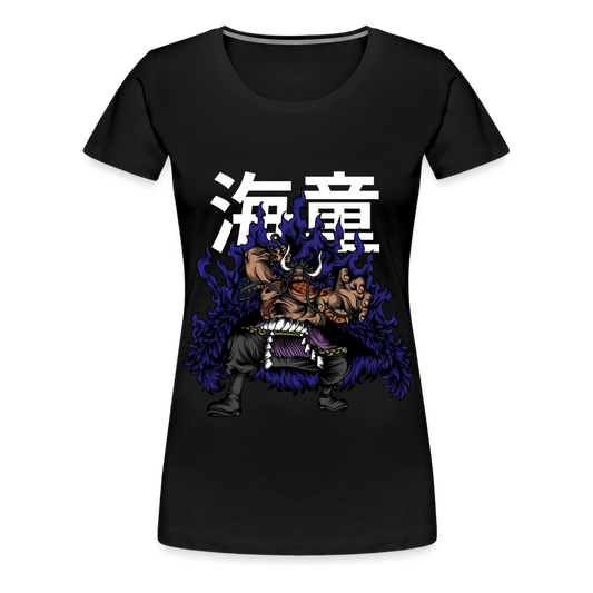 The King of the Beasts - Women’s Premium T-Shirt - black