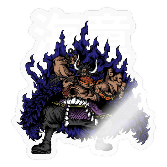 The King of the Beasts - Sticker - transparent glossy