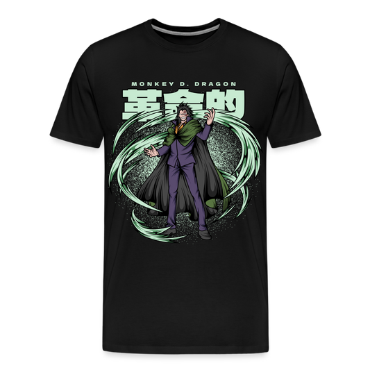 Rebellious Dragon - Men's Premium T-Shirt - black