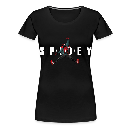 Air Spidey -  Women’s Premium T-Shirt - black