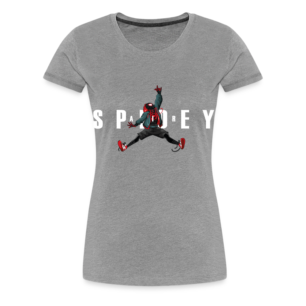 Air Spidey -  Women’s Premium T-Shirt - heather gray