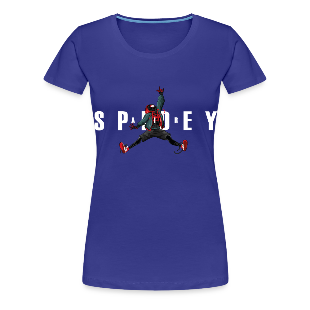 Air Spidey -  Women’s Premium T-Shirt - royal blue