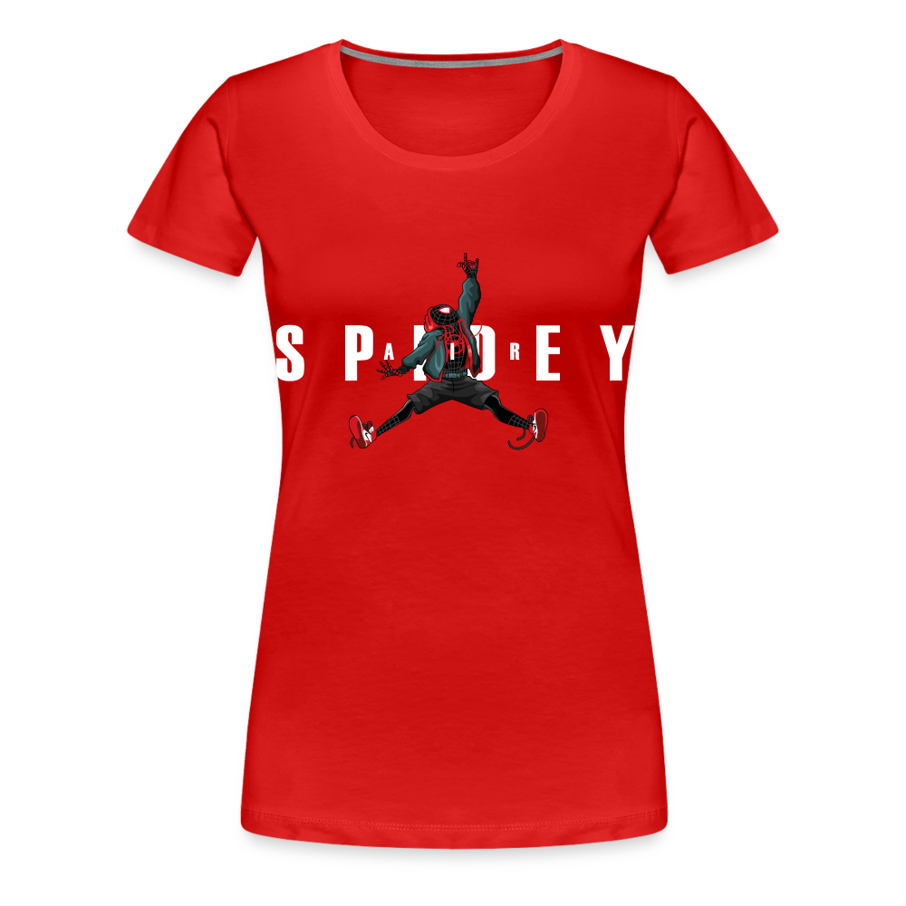 Air Spidey -  Women’s Premium T-Shirt - red