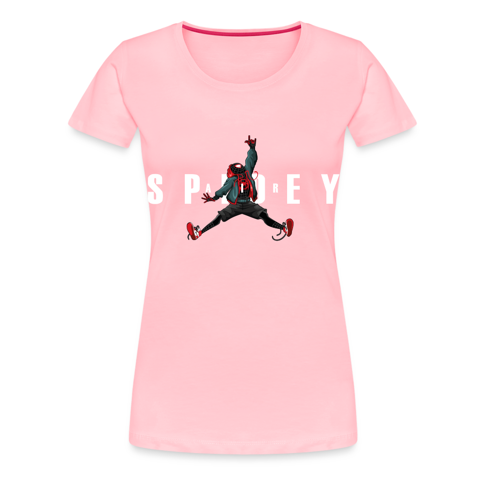 Air Spidey -  Women’s Premium T-Shirt - pink