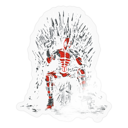 Iron Throne - Sticker - transparent glossy