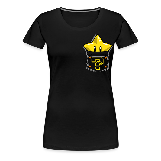 Star Power - Women’s Premium T-Shirt - black