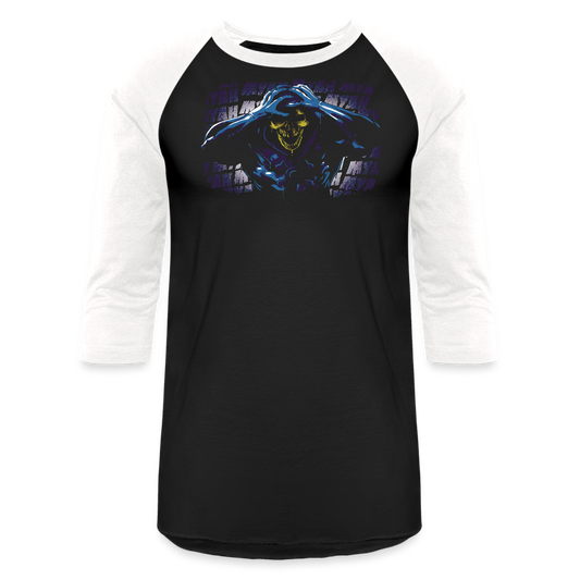 Skeletor - Baseball T-Shirt - black/white