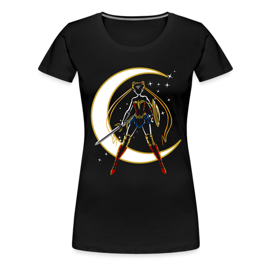 Wonder Moon - Women’s Premium T-Shirt - black