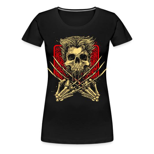 Wolverine's Bones - Women’s Premium T-Shirt - black