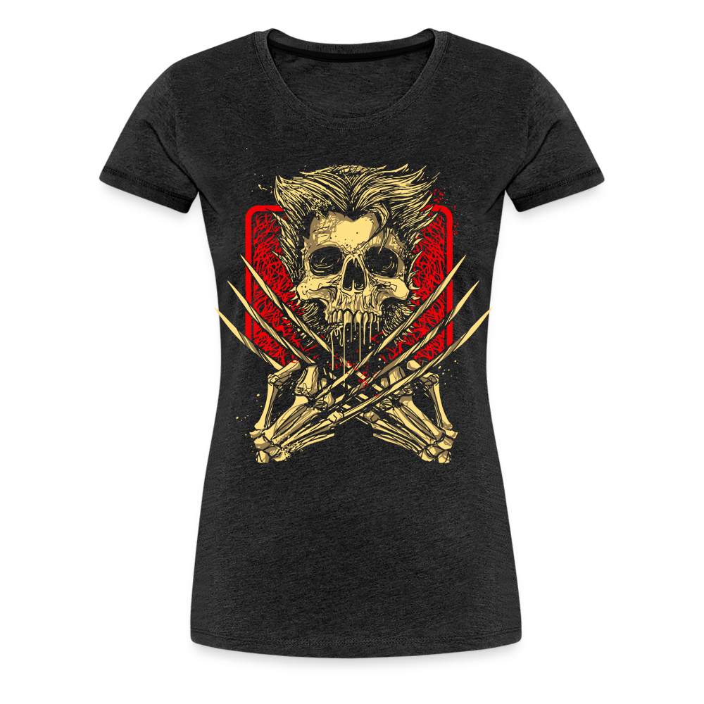 Wolverine's Bones - Women’s Premium T-Shirt - charcoal grey