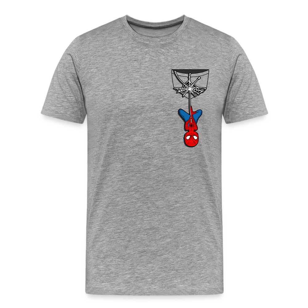 Web Slinger - Men's Premium T-Shirt - heather gray