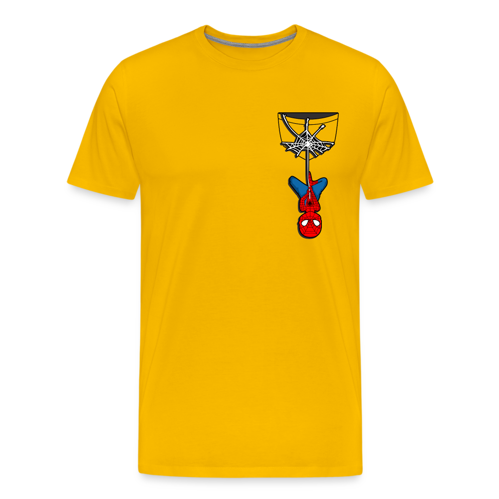 Web Slinger - Men's Premium T-Shirt - sun yellow