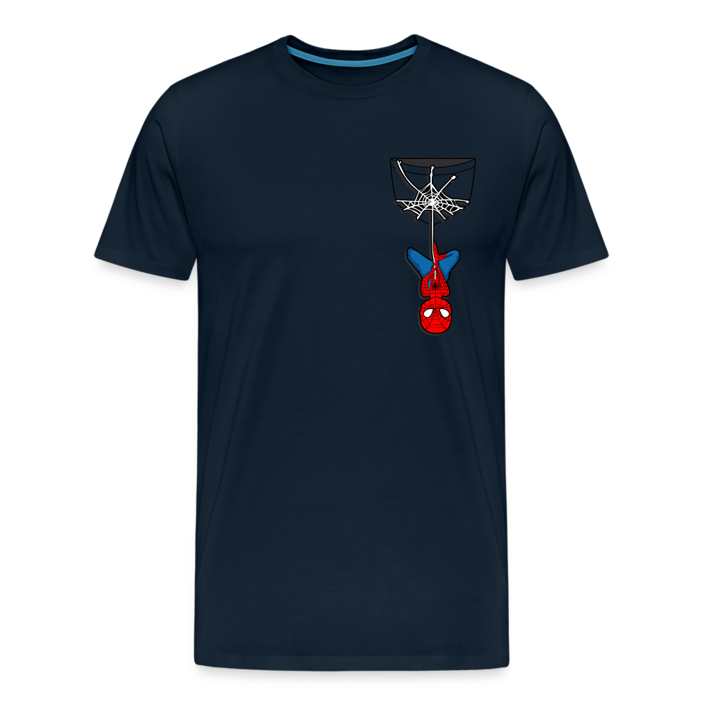 Web Slinger - Men's Premium T-Shirt - deep navy