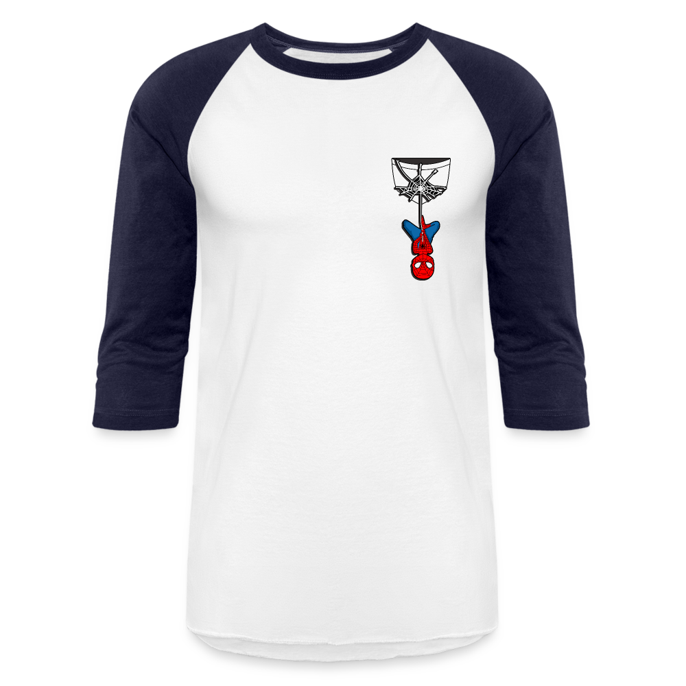 Web Slinger - Baseball T-Shirt - white/navy
