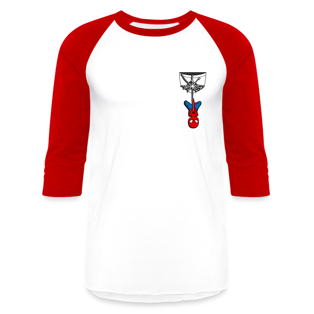 Web Slinger - Baseball T-Shirt - white/red