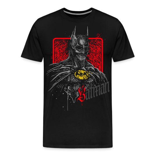 Shattered Batman - Men's Premium T-Shirt - black