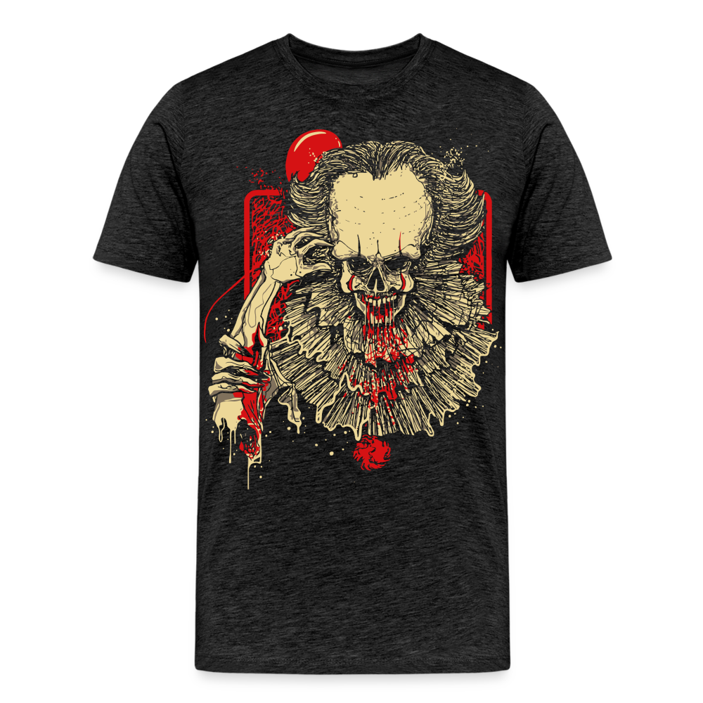 IT Skull - Men's Premium T-Shirt - charcoal grey