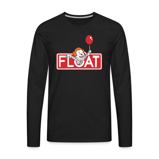 Float - Men's Premium Long Sleeve T-Shirt - black