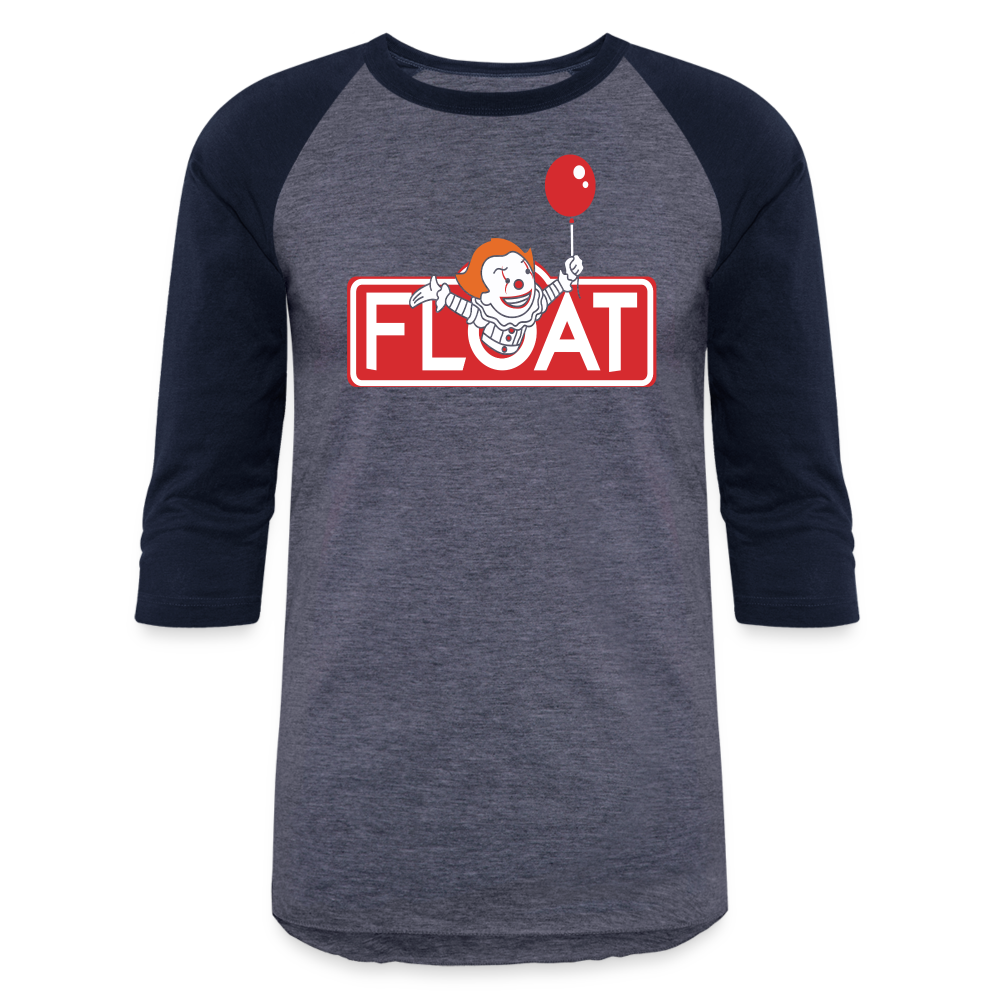 Float - Baseball T-Shirt - heather blue/navy