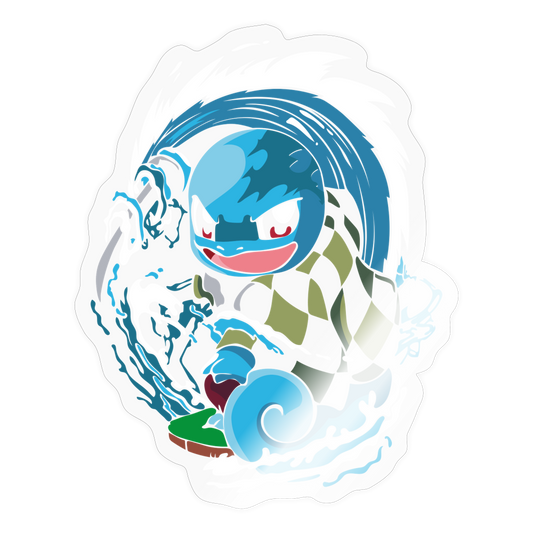 Water Breathing - Sticker - transparent glossy