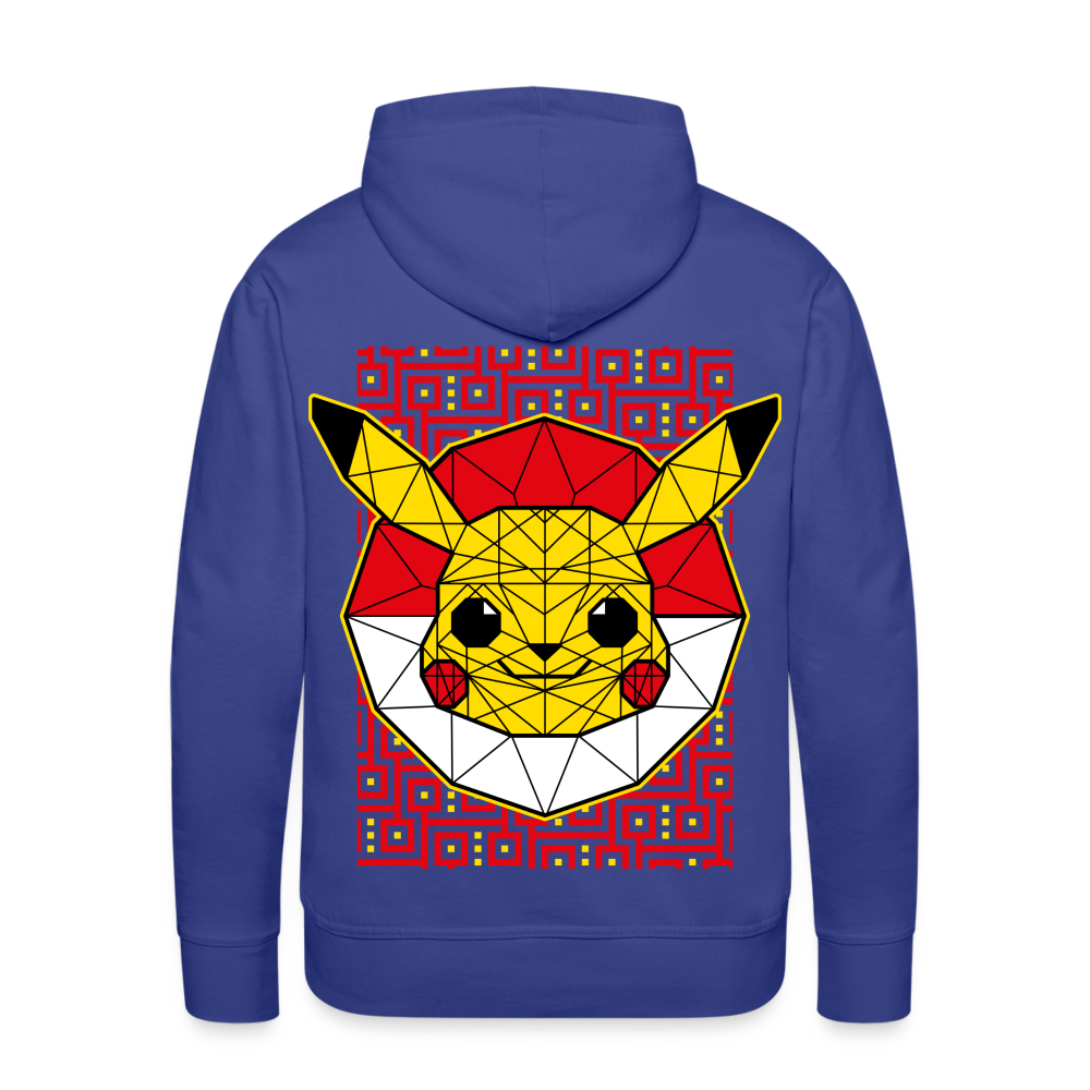 Stained Glass Pikachu - Men’s Premium Hoodie - royal blue