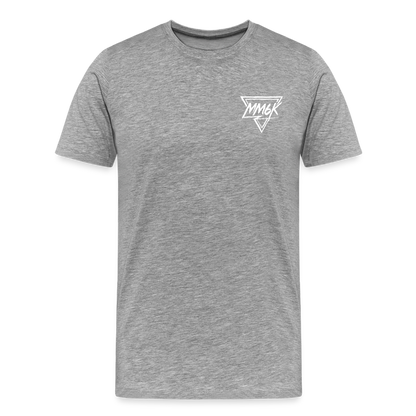 Stained Glass Pikachu - Men's Premium T-Shirt - heather gray