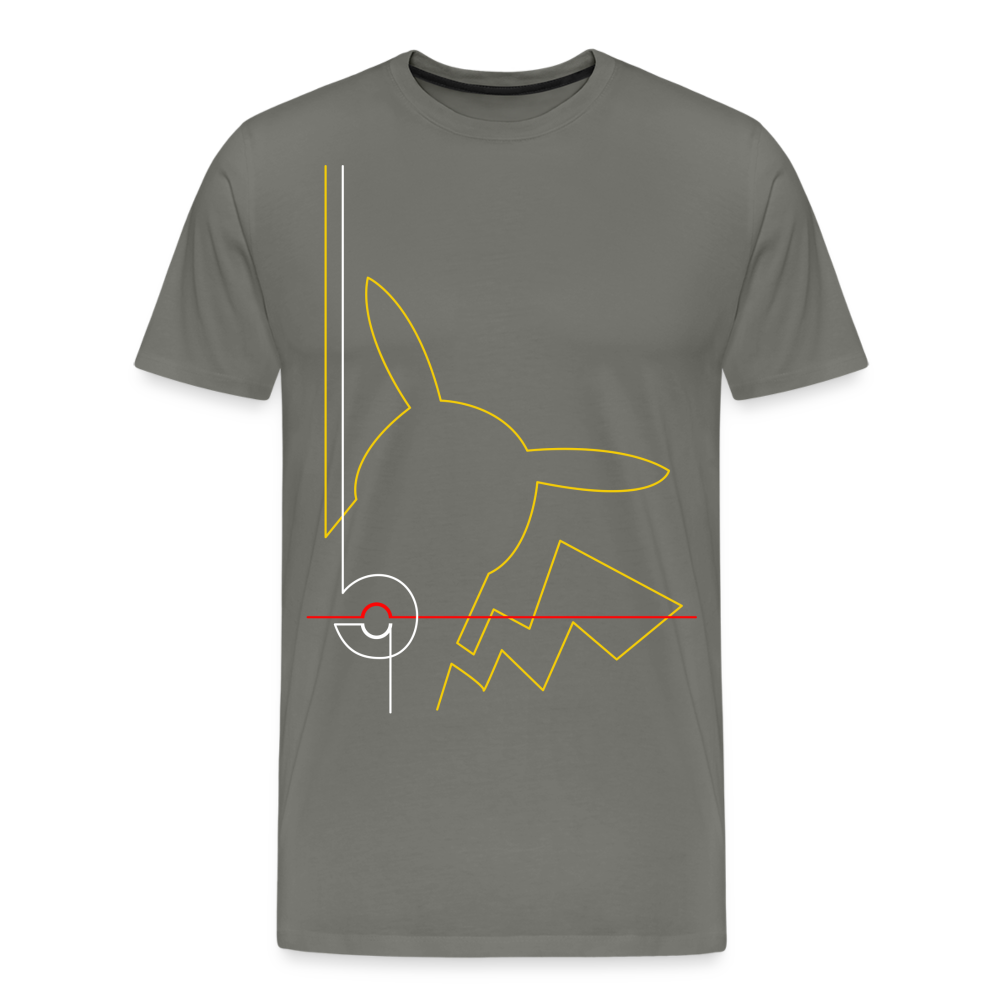 Who's That Pokemon? - Men's Premium T-Shirt - asphalt gray
