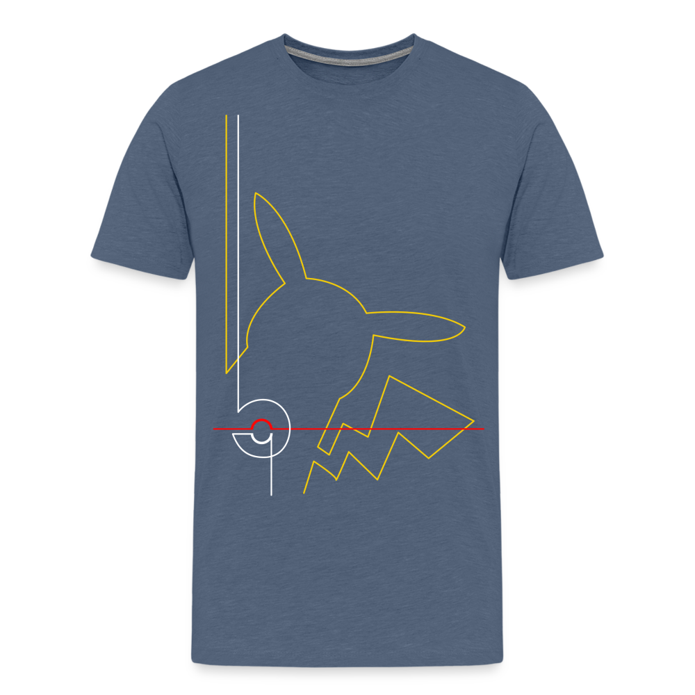 Who's That Pokemon? - Men's Premium T-Shirt - heather blue