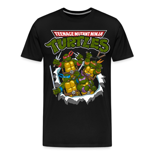 Turtle Power - Men's Premium T-Shirt - black