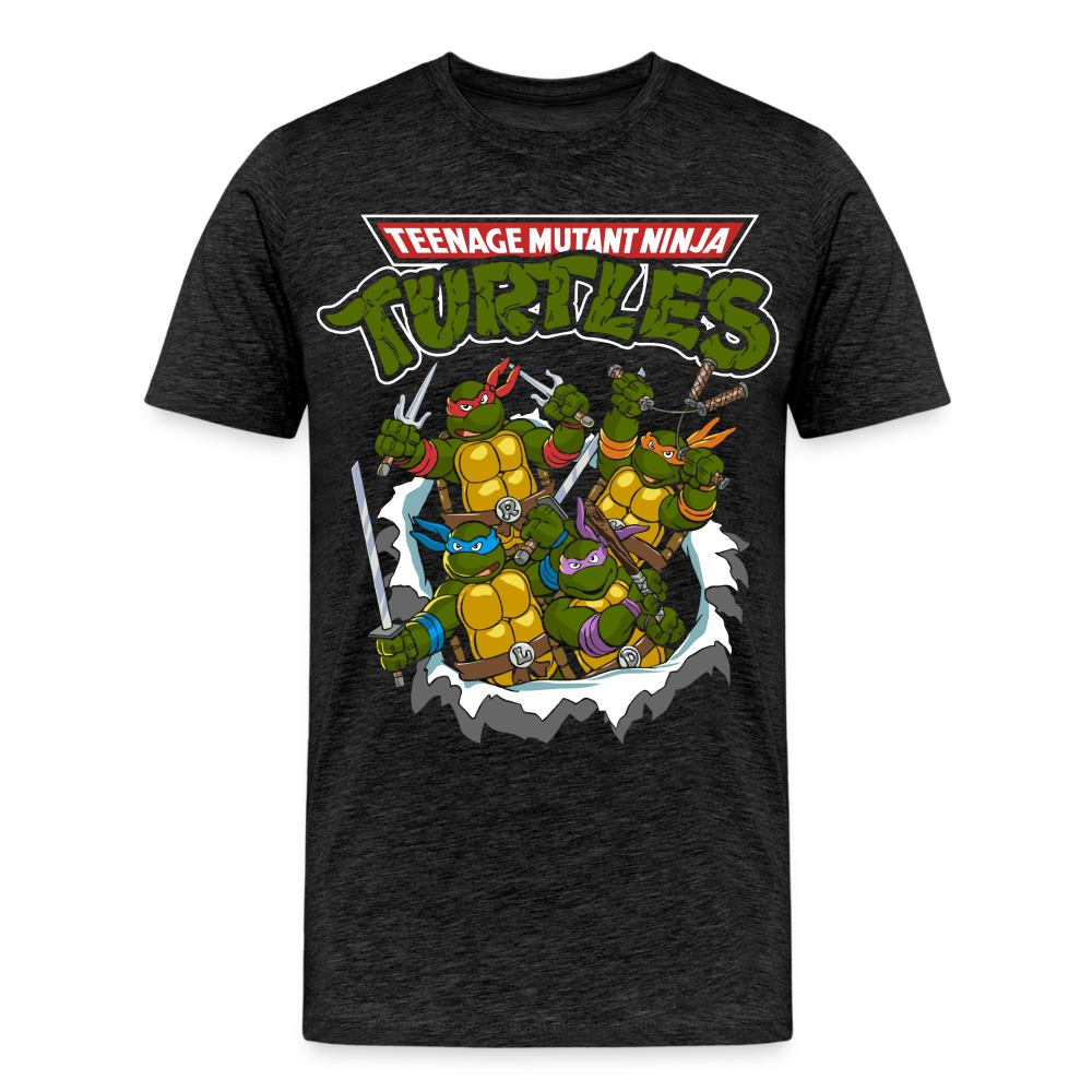 Turtle Power - Men's Premium T-Shirt - charcoal grey
